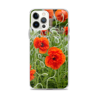Poppy Clear Case for iPhone®