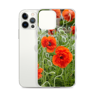 Poppy Clear Case for iPhone®