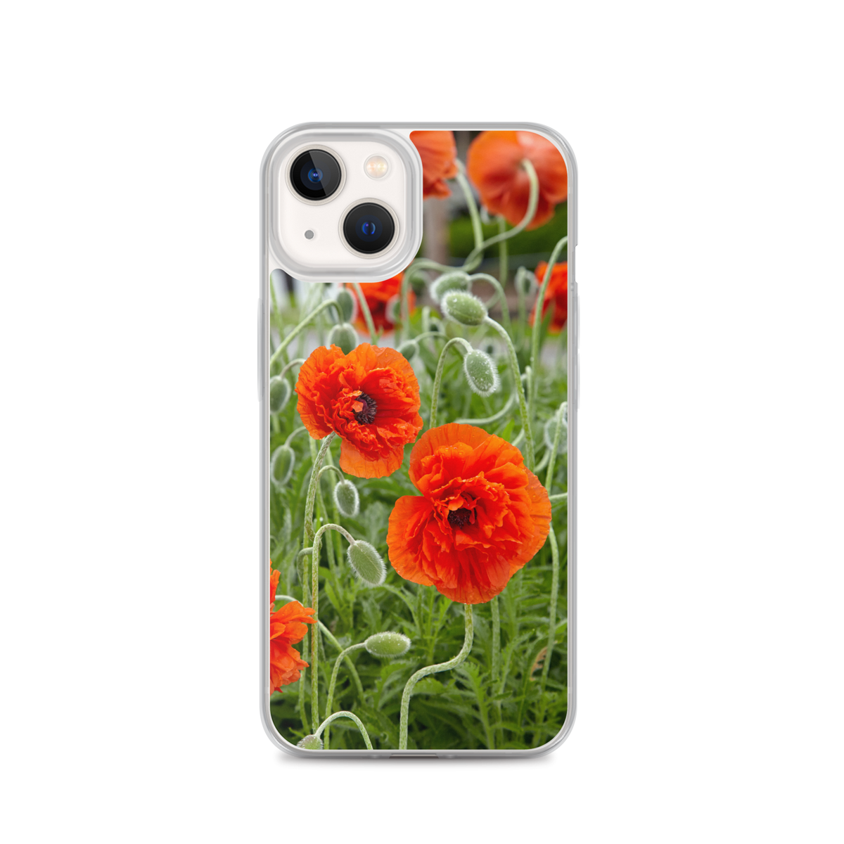Poppy Clear Case for iPhone®