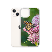 Monarch on Milkweed Phone Case for iPhone