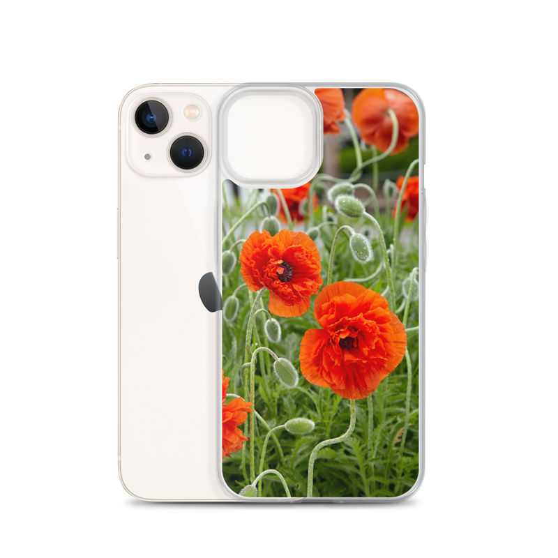 Poppy Clear Case for iPhone®