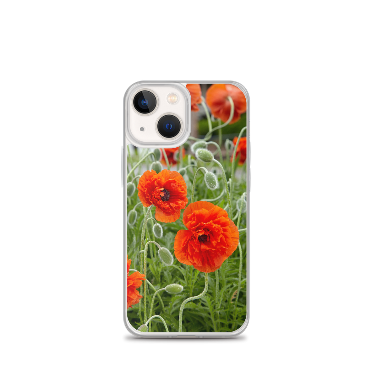 Poppy Clear Case for iPhone®