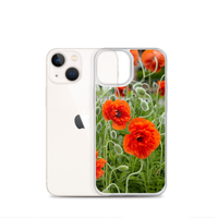 Poppy Clear Case for iPhone®