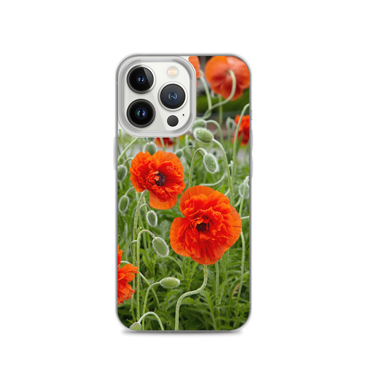 Poppy Clear Case for iPhone®