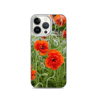 Poppy Clear Case for iPhone®