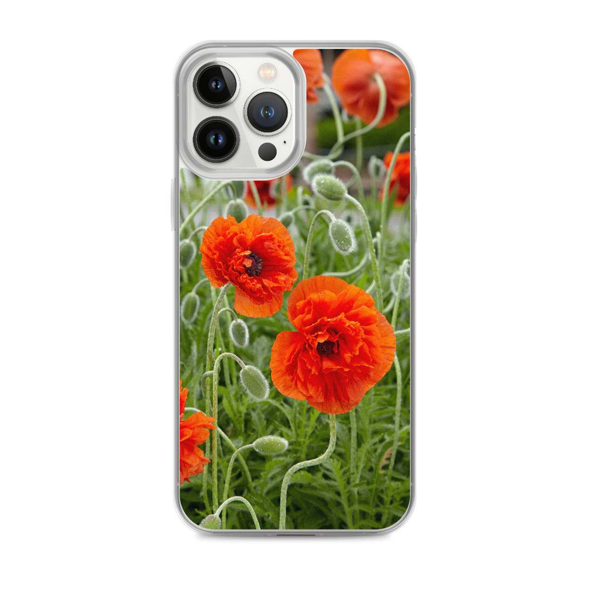 Poppy Clear Case for iPhone®