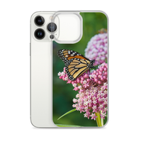 Monarch on Milkweed Phone Case for iPhone