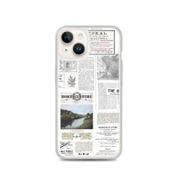 Vintage Horticulture Magazine iPhone Case