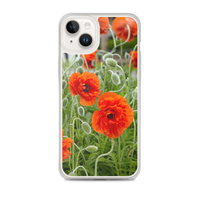 Poppy Clear Case for iPhone®