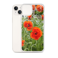 Poppy Clear Case for iPhone®
