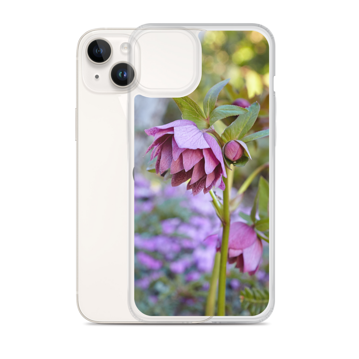 Double Hellebore iPhone Case