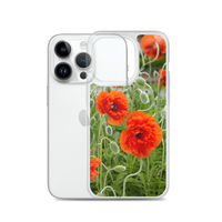 Poppy Clear Case for iPhone®
