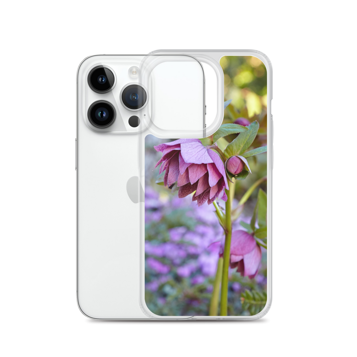 Double Hellebore iPhone Case
