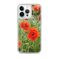 Poppy Clear Case for iPhone®