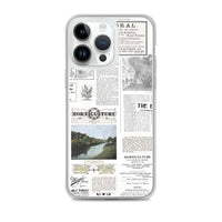 Vintage Horticulture Magazine iPhone Case