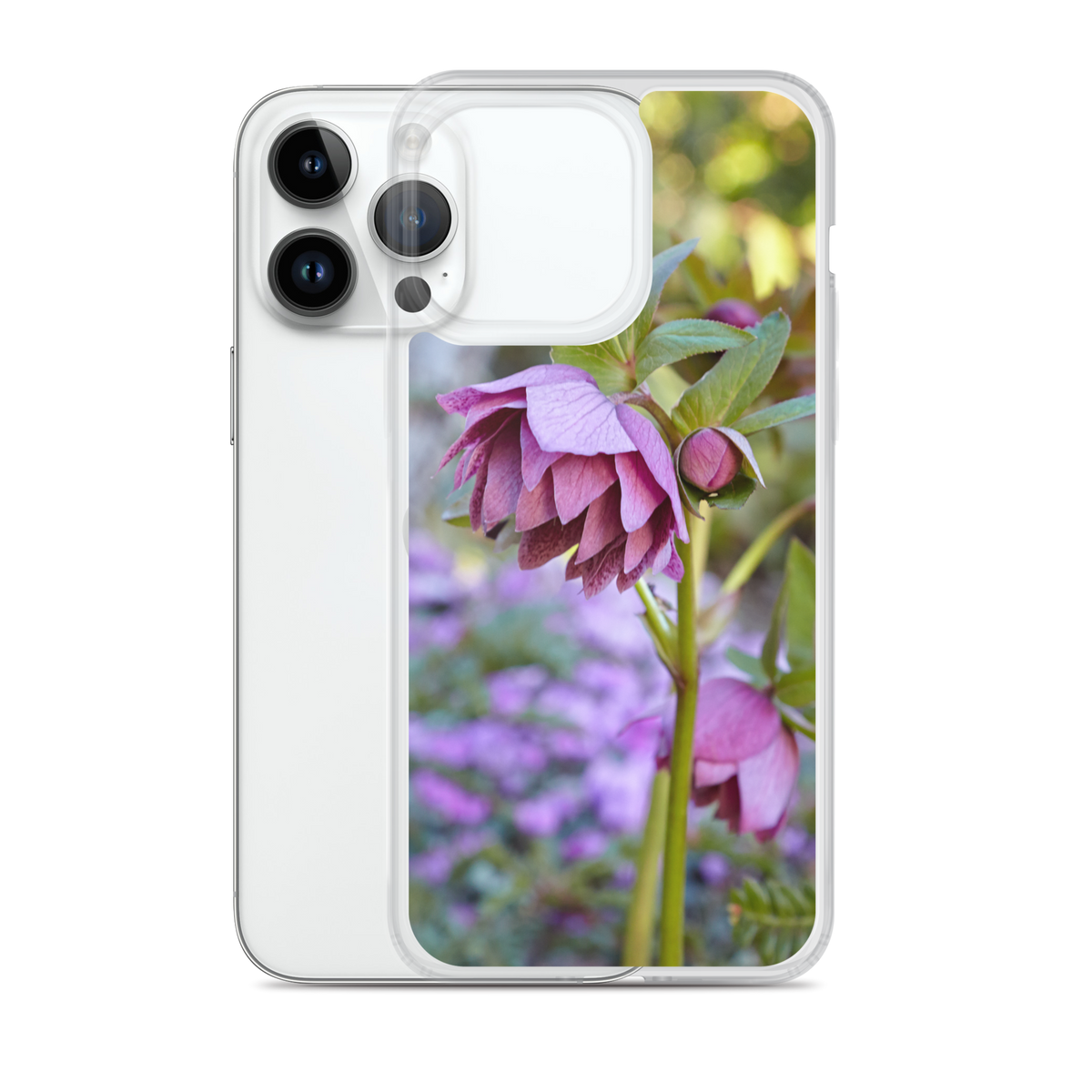 Double Hellebore iPhone Case