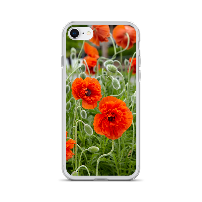 Poppy Clear Case for iPhone®
