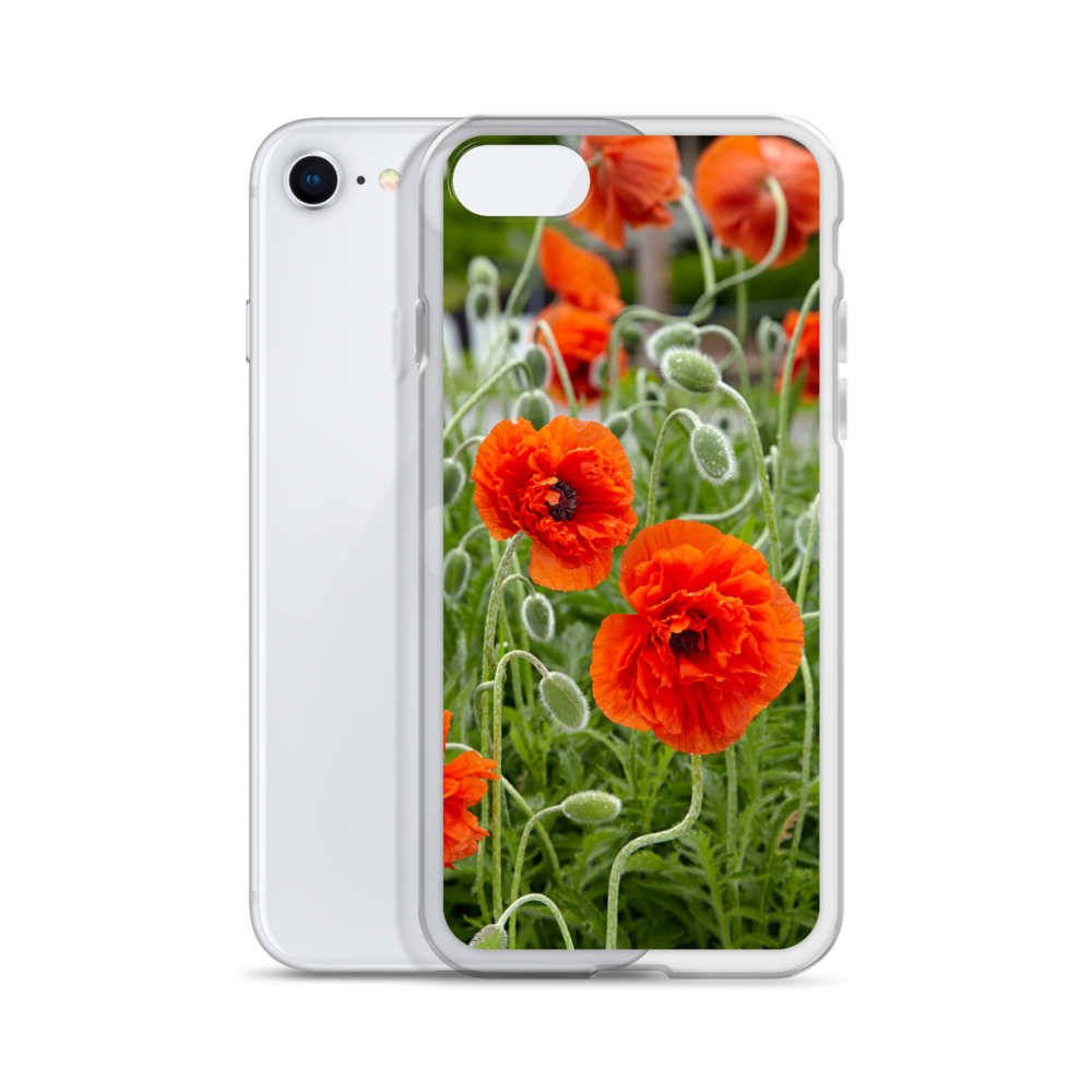 Poppy Clear Case for iPhone®