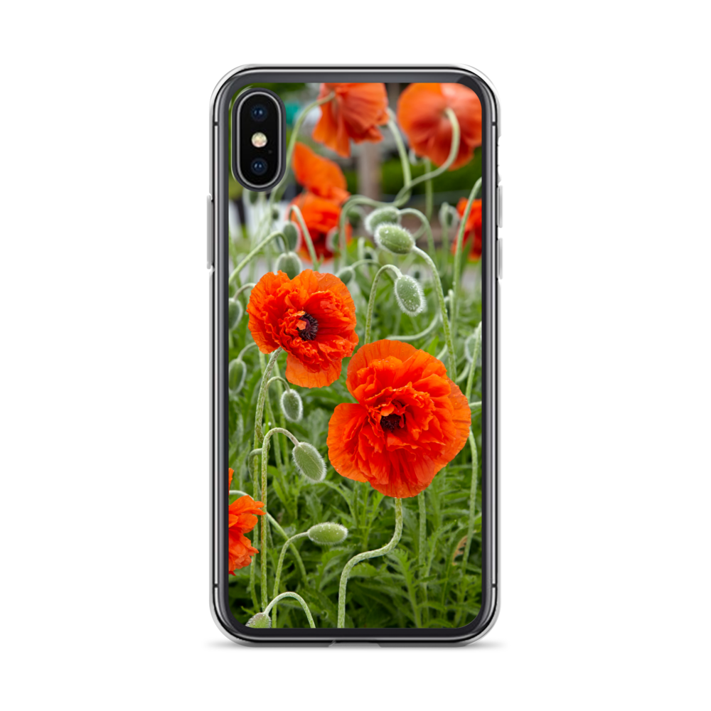 Poppy Clear Case for iPhone®