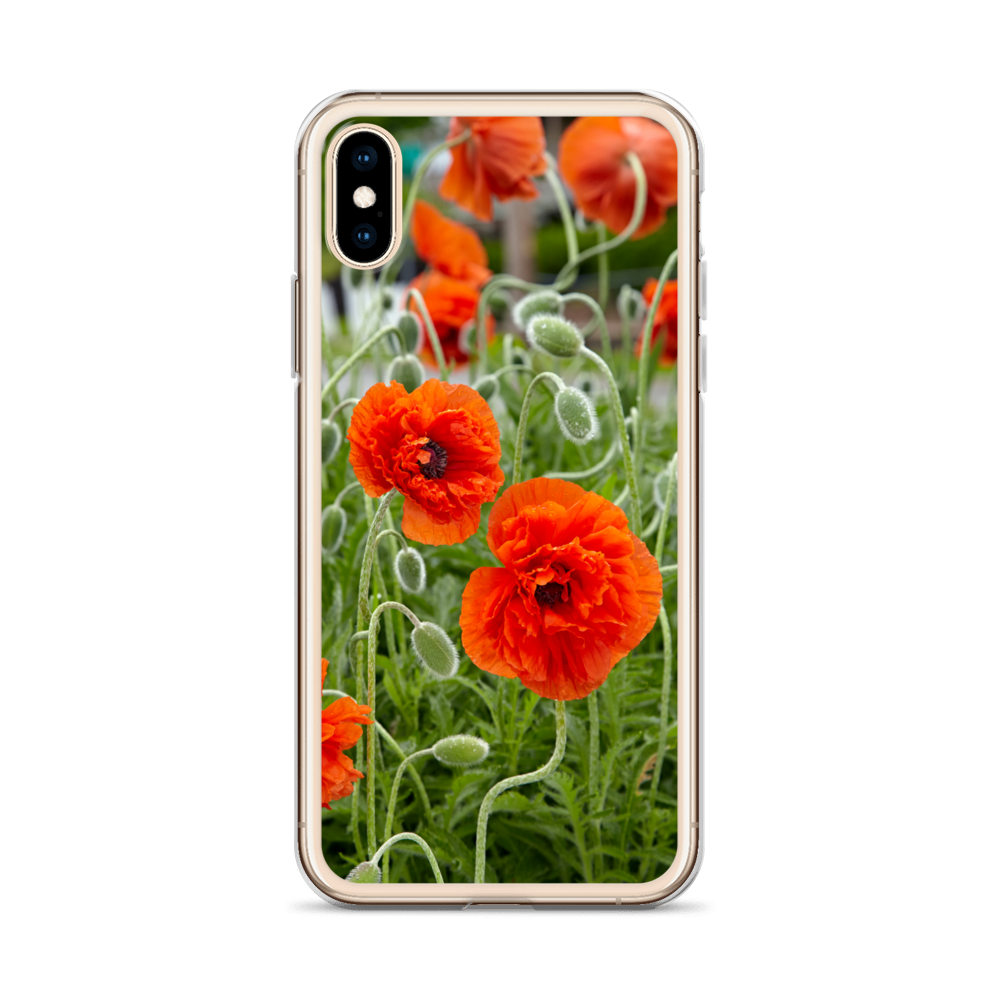 Poppy Clear Case for iPhone®
