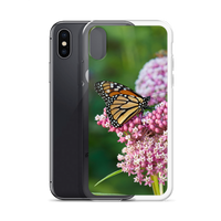 Monarch on Milkweed Phone Case for iPhone