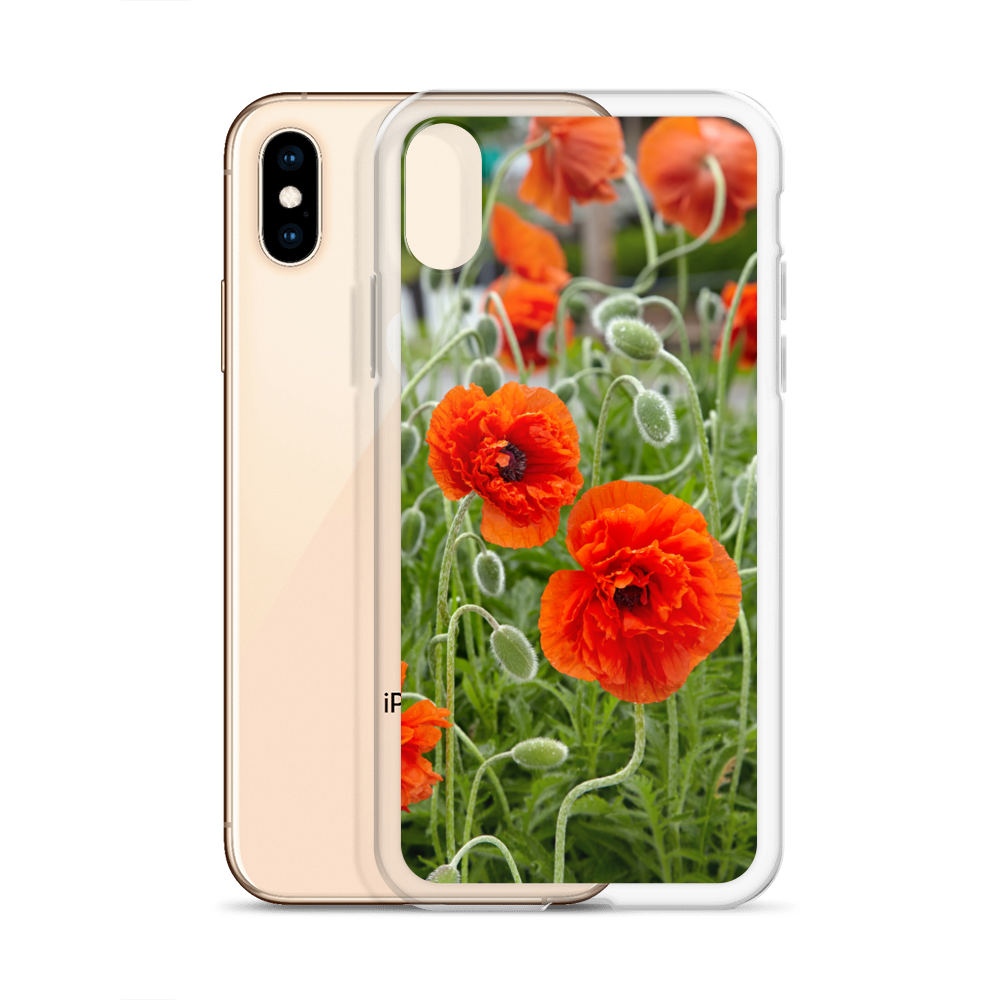 Poppy Clear Case for iPhone®