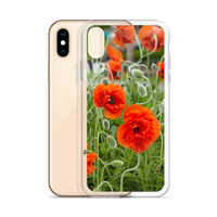 Poppy Clear Case for iPhone®