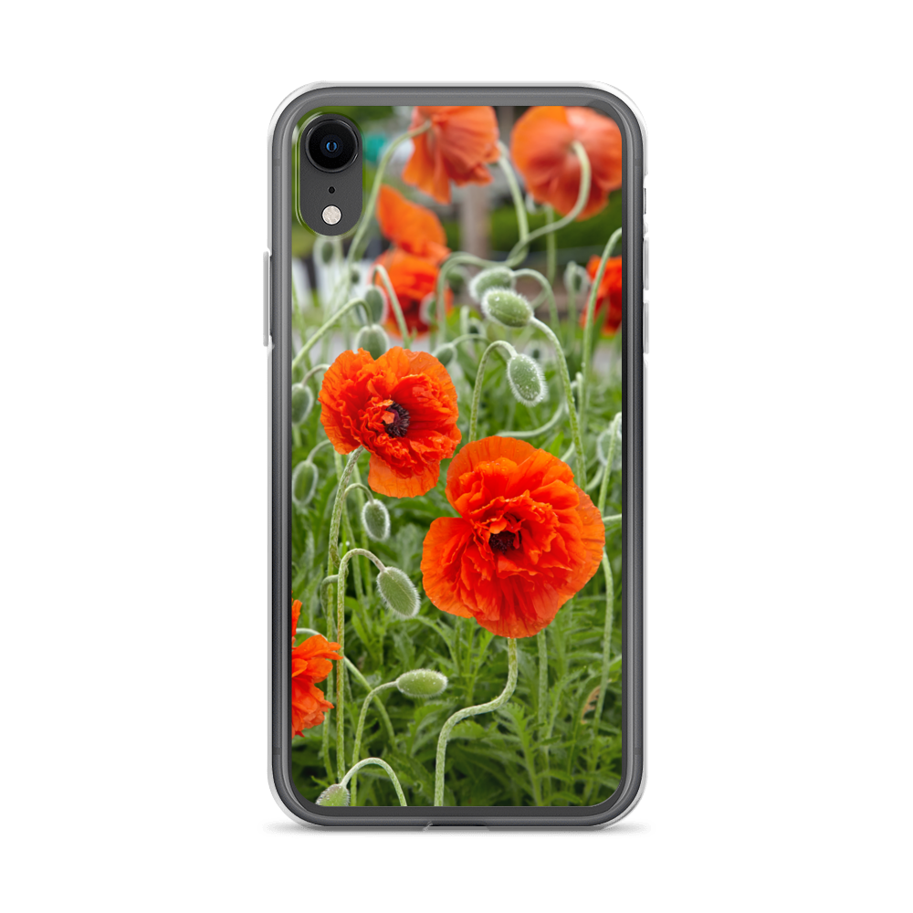 Poppy Clear Case for iPhone®