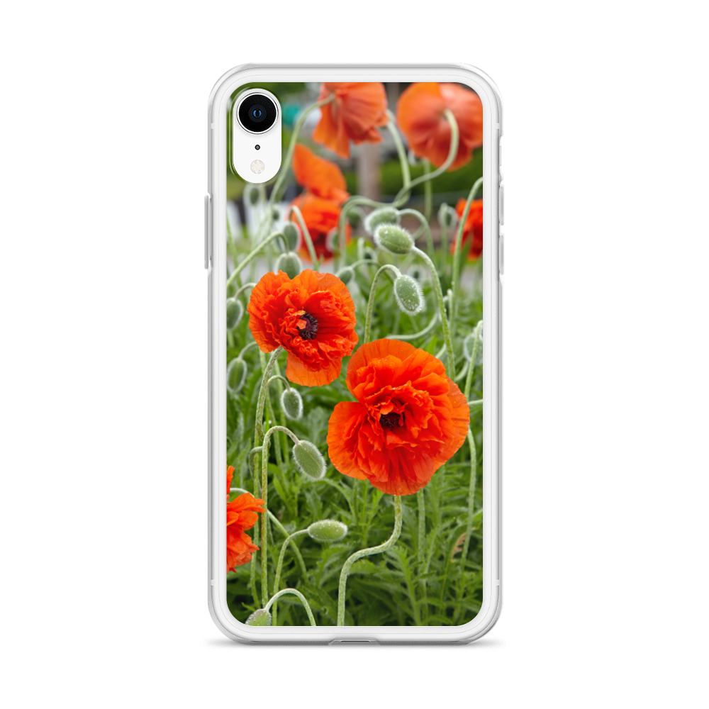 Poppy Clear Case for iPhone®