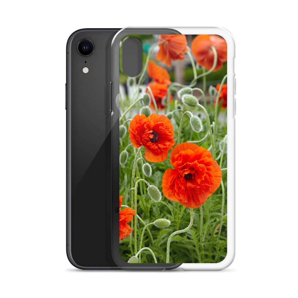 Poppy Clear Case for iPhone®