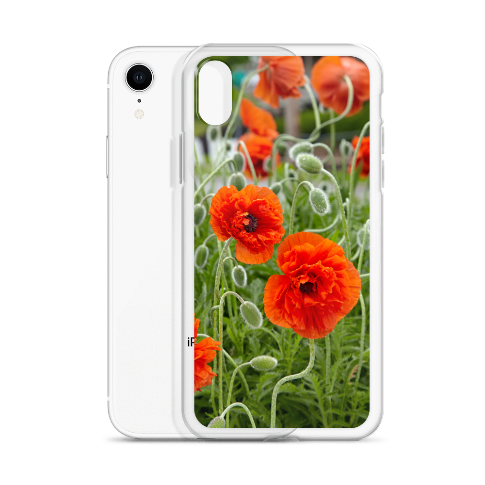 Poppy Clear Case for iPhone®