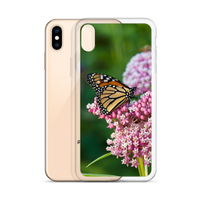 Monarch on Milkweed Phone Case for iPhone