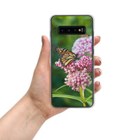 Monarch on Milkweed Samsung Phone Case