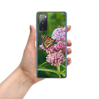Monarch on Milkweed Samsung Phone Case