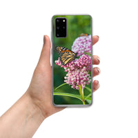 Monarch on Milkweed Samsung Phone Case
