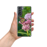 Monarch on Milkweed Samsung Phone Case