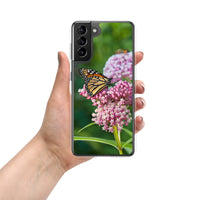 Monarch on Milkweed Samsung Phone Case