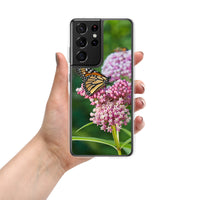Monarch on Milkweed Samsung Phone Case