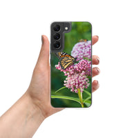 Monarch on Milkweed Samsung Phone Case