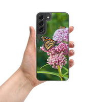 Monarch on Milkweed Samsung Phone Case