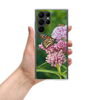 Monarch on Milkweed Samsung Phone Case