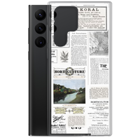 Vintage Horticulture Magazine Samsung Case