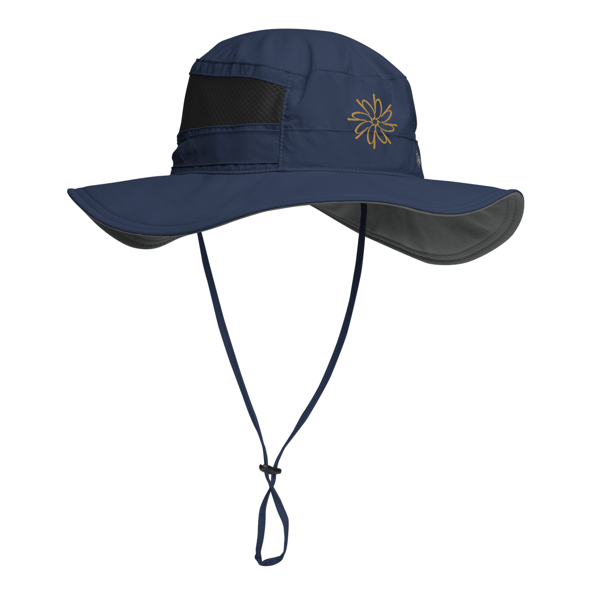 Flower Mandala Embroidered Columbia Sun Hat