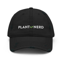 Plant Nerd Distressed Dad Hat