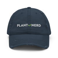 Plant Nerd Distressed Dad Hat