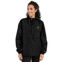 Bee Embroidered Champion Packable Jacket