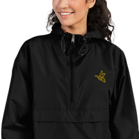 Bee Embroidered Champion Packable Jacket