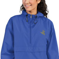 Bee Embroidered Champion Packable Jacket