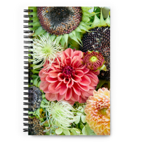 Fall Flowers Spiral Notebook
