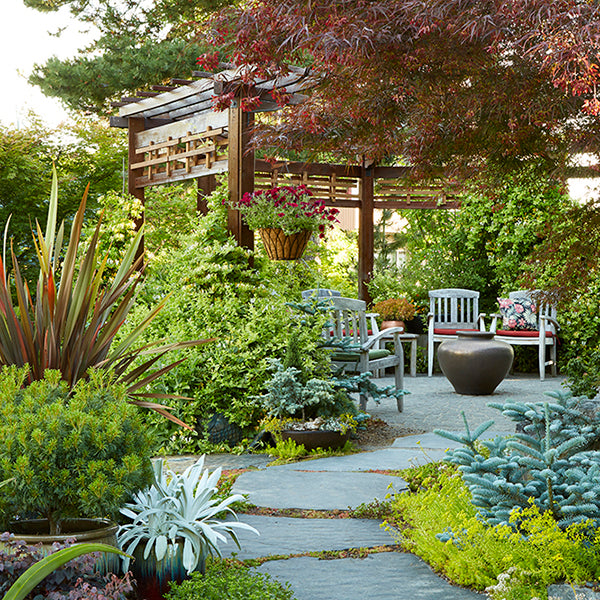 Scenic picture of Seattle & Victoria's Butchart Gardens